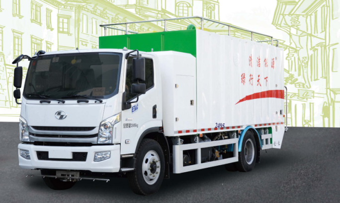 纯电动垃圾桶清洗车